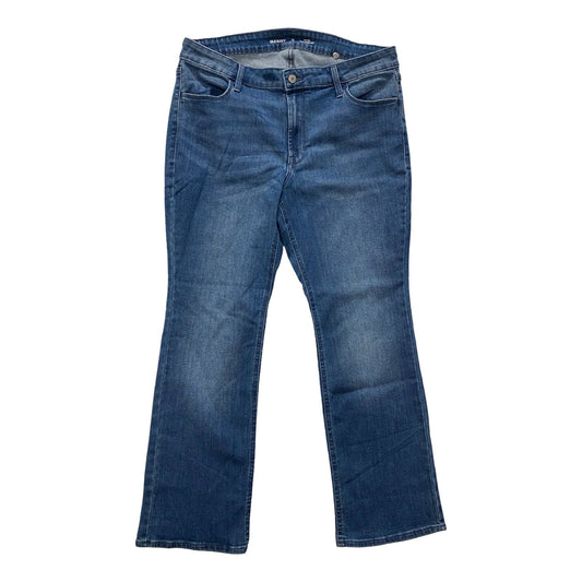 Jeans Boot Cut By Old Navy In Blue Denim, Size:14P