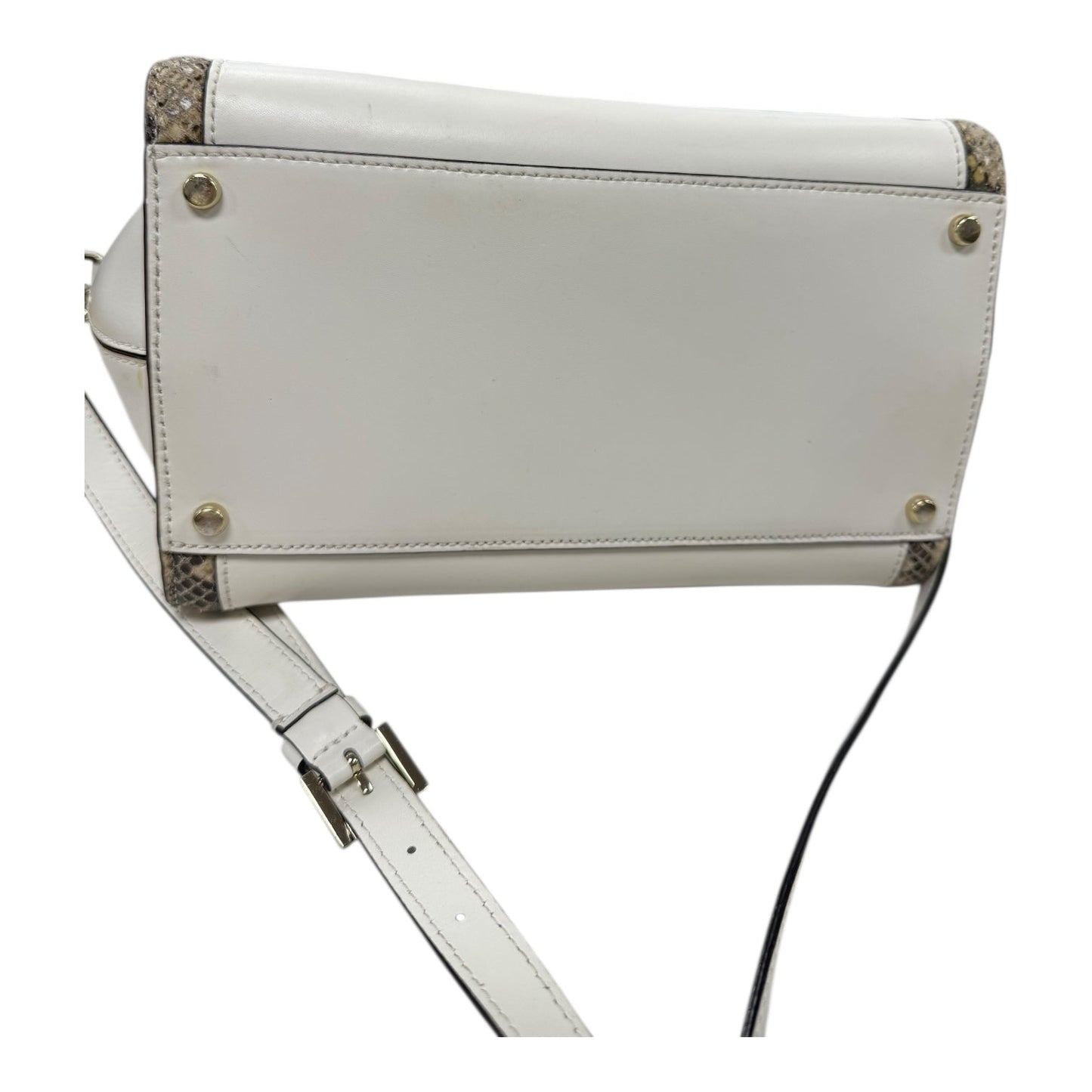 Handbag Designer By Kate Spade In Cream, Size:Medium