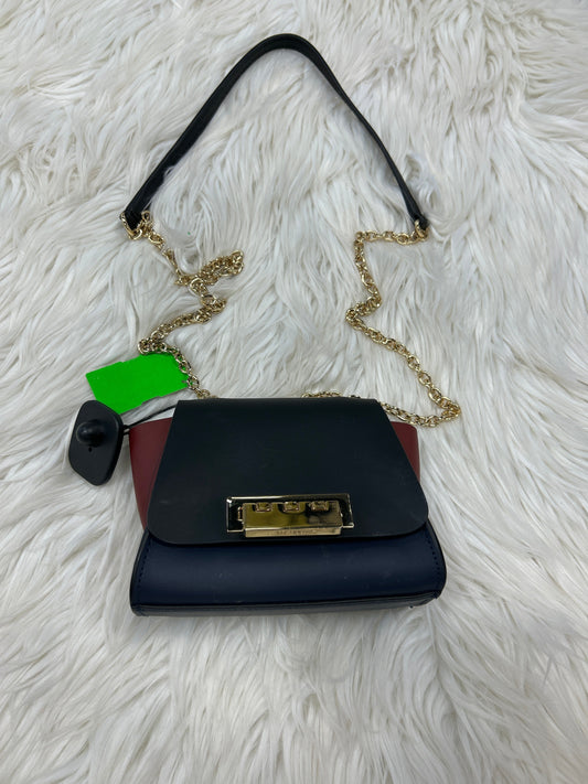 Crossbody Designer By Zac Posen In Navy, Size:Small