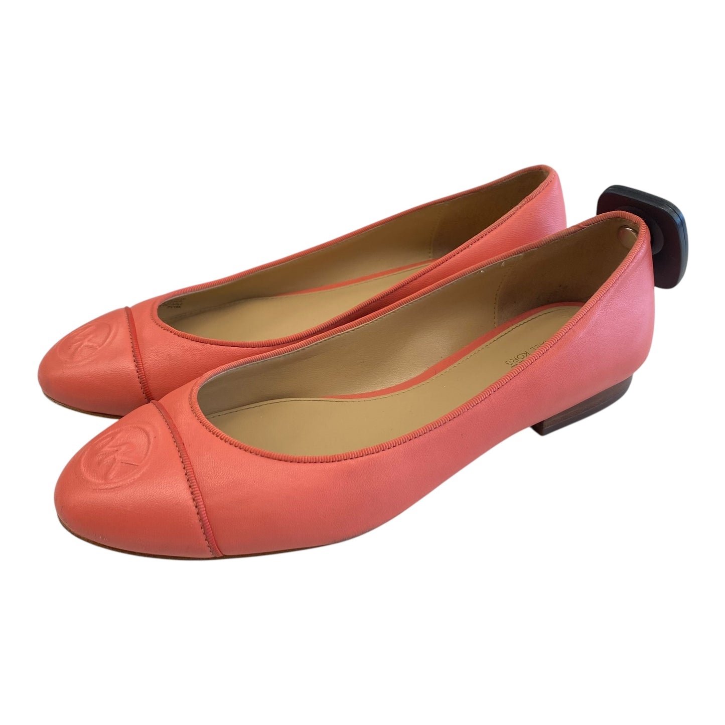 Shoes Flats By Michael By Michael Kors In Orange, Size:6.5