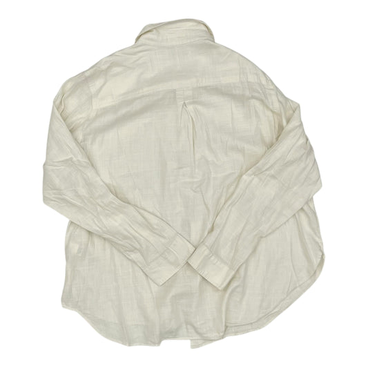 Top Ls By Sonoma In Cream, Size:Xxl