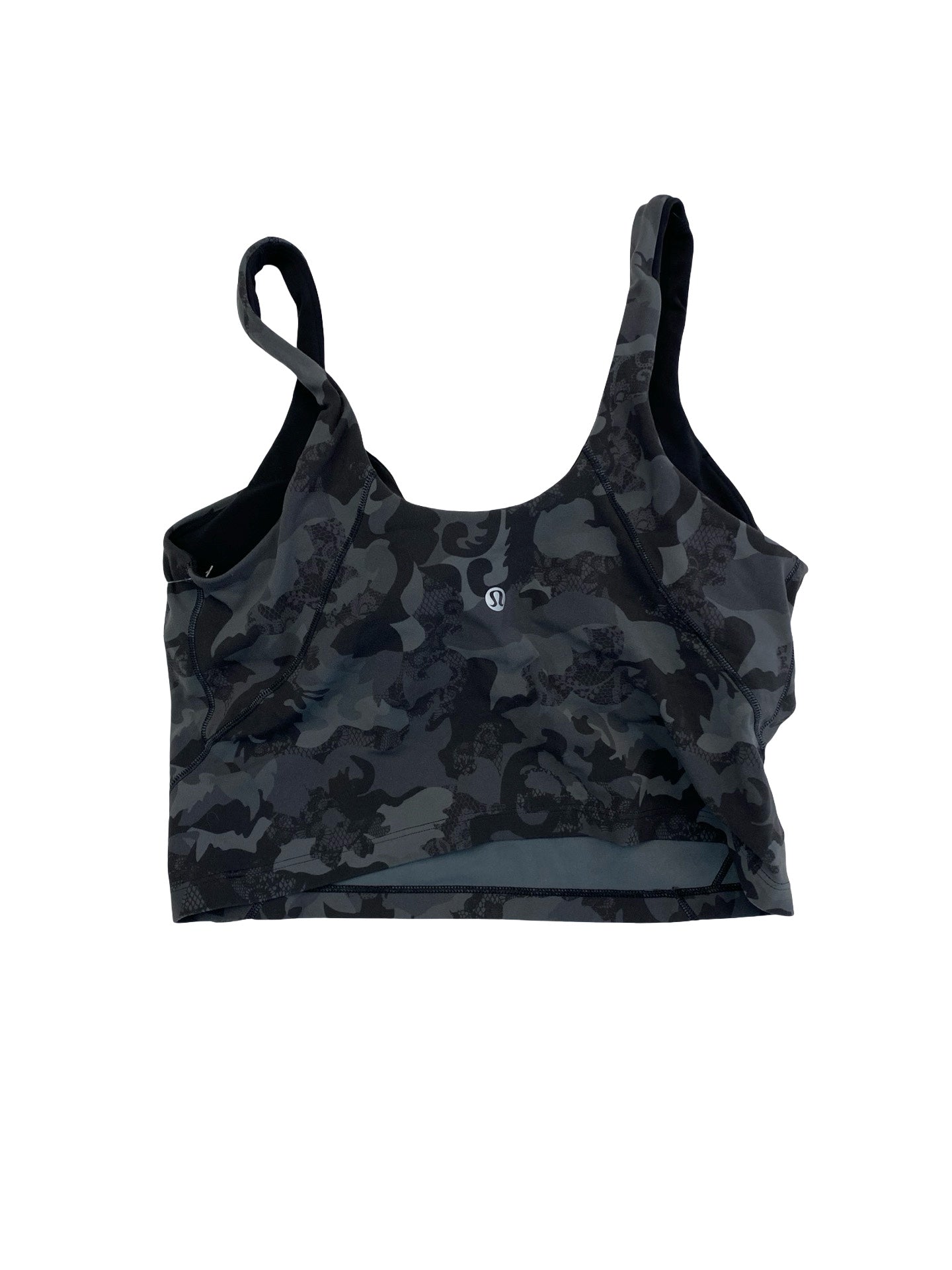 Athletic Bra By Lululemon In Grey, Size:10