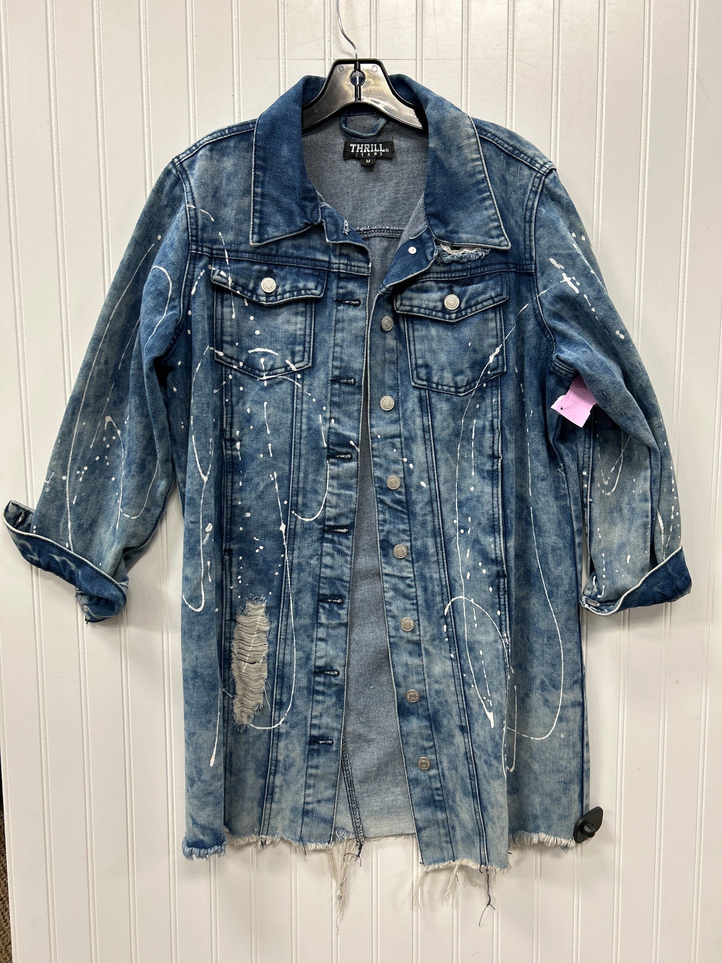 Jacket Denim By Cmc In Blue Denim, Size:M