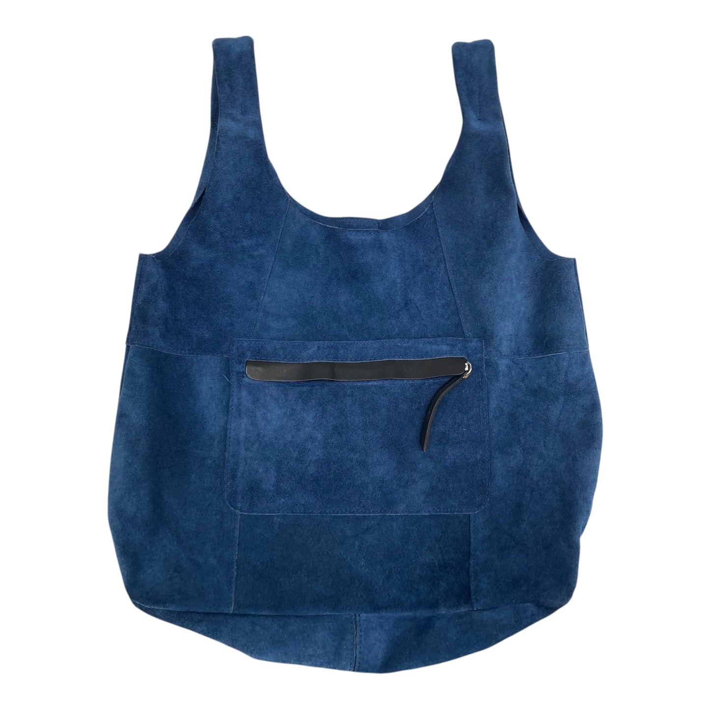 Tote By Clothes Mentor In Blue, Size:Large