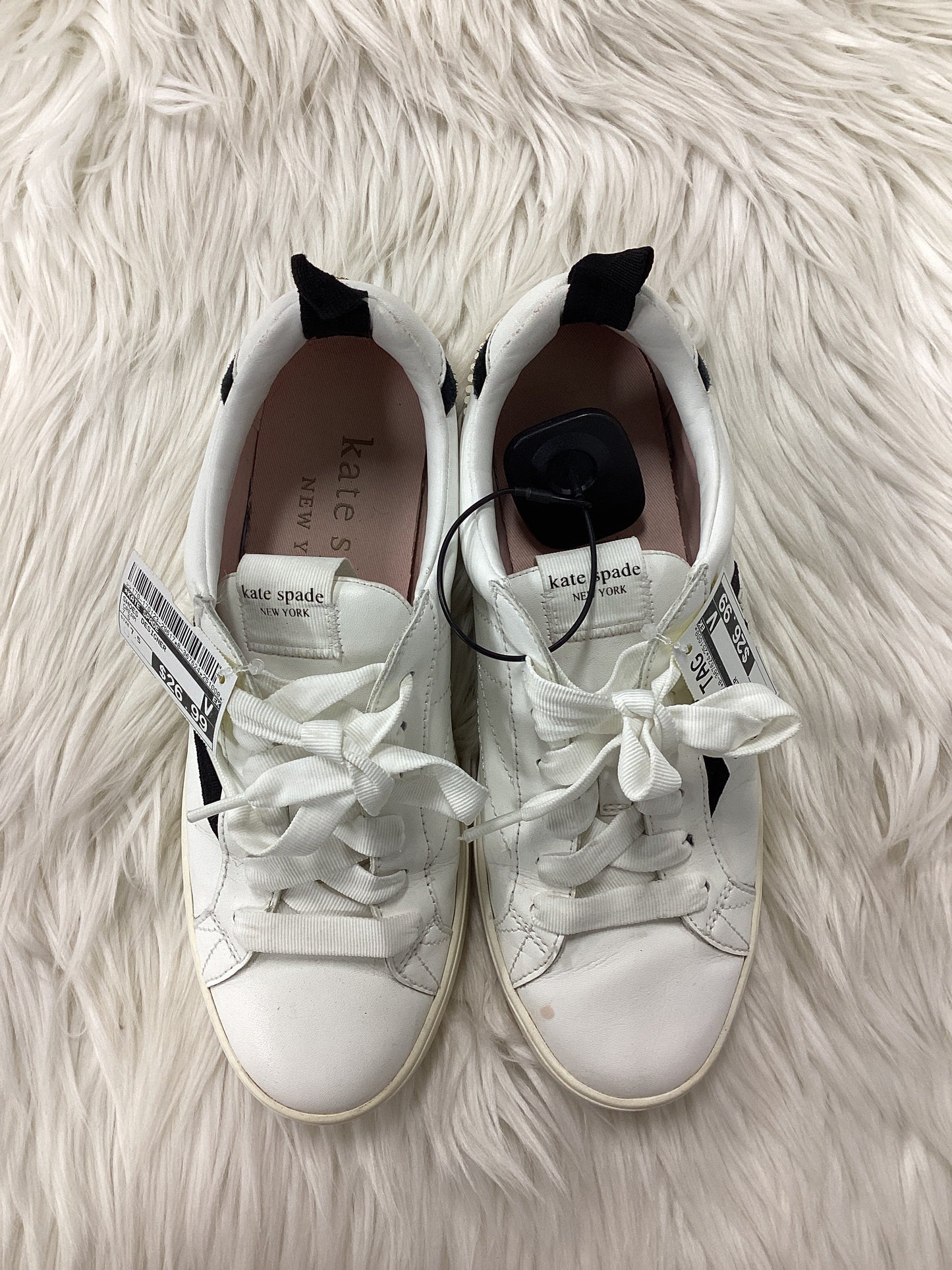 Shoes Designer By Kate Spade In Cream, Size:7.5