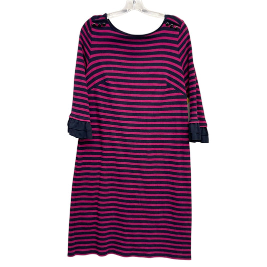Dress Casual Midi By Talbots In Striped Pattern, Size:Xl