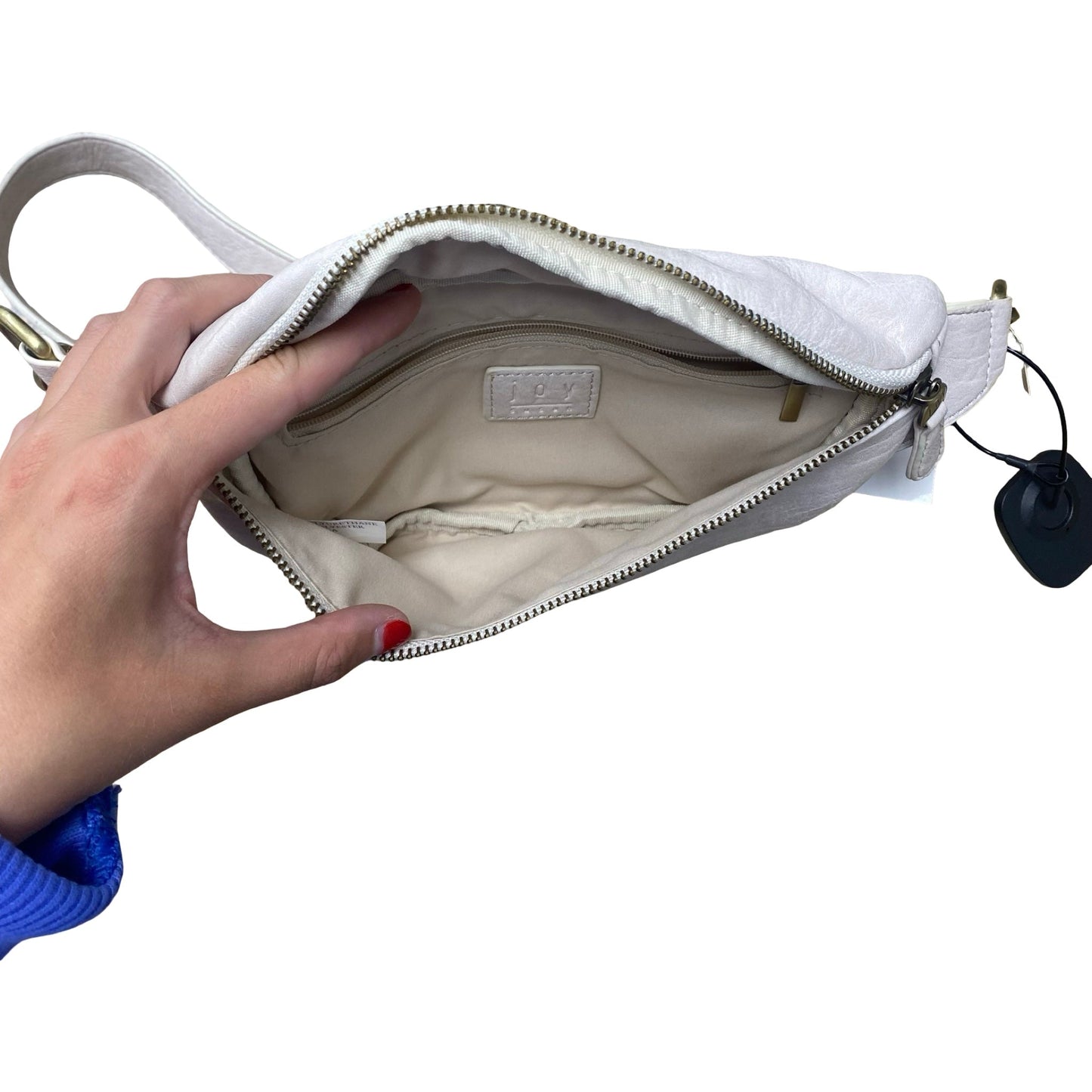 Belt Bag By Joy Susan In Ivory, Size:Small