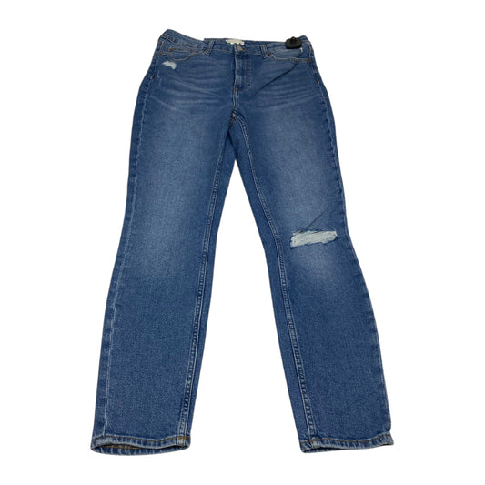 Jeans Skinny By H&M In Blue Denim, Size:12