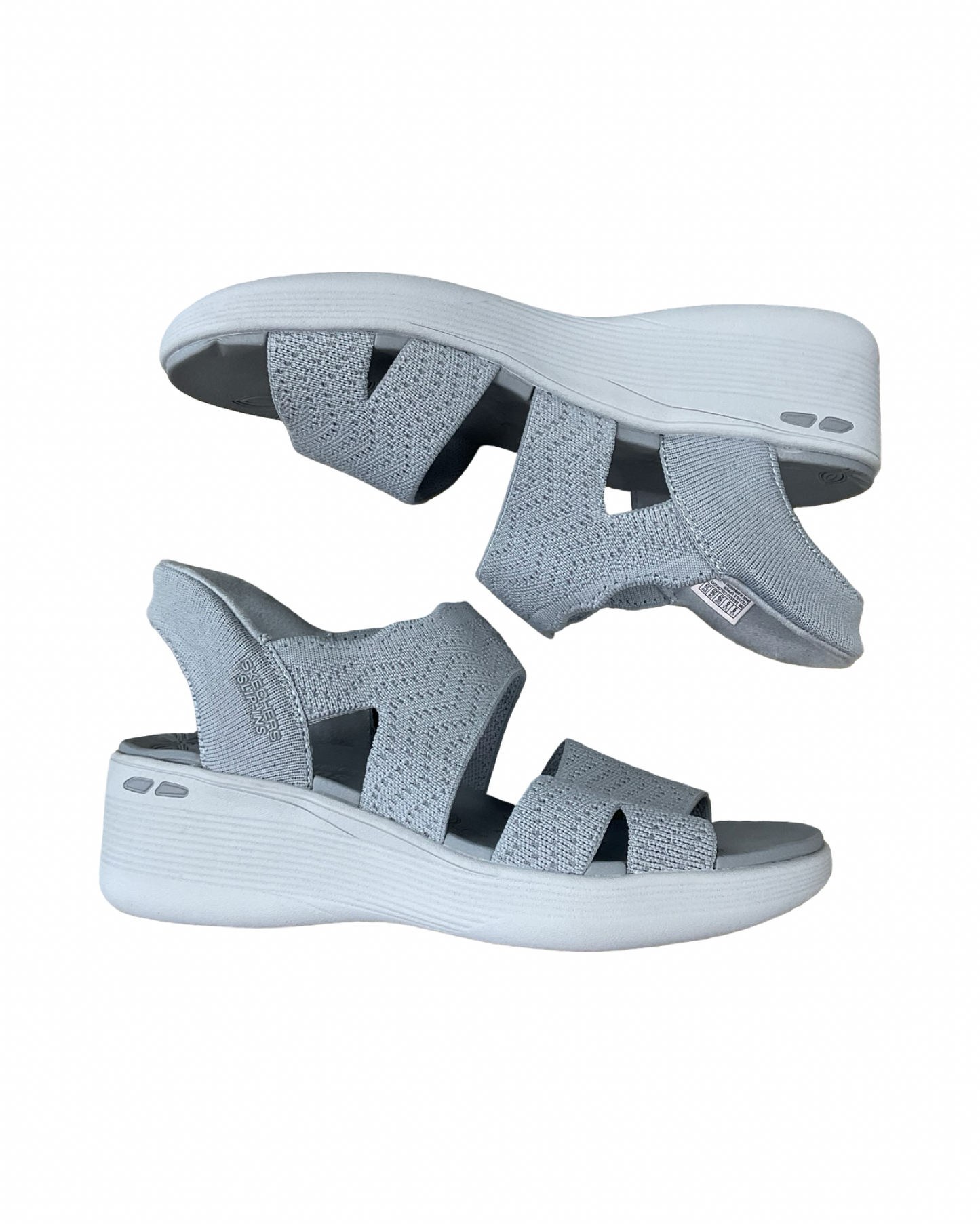 Shoes Sneakers By Skechers In Grey, Size:8