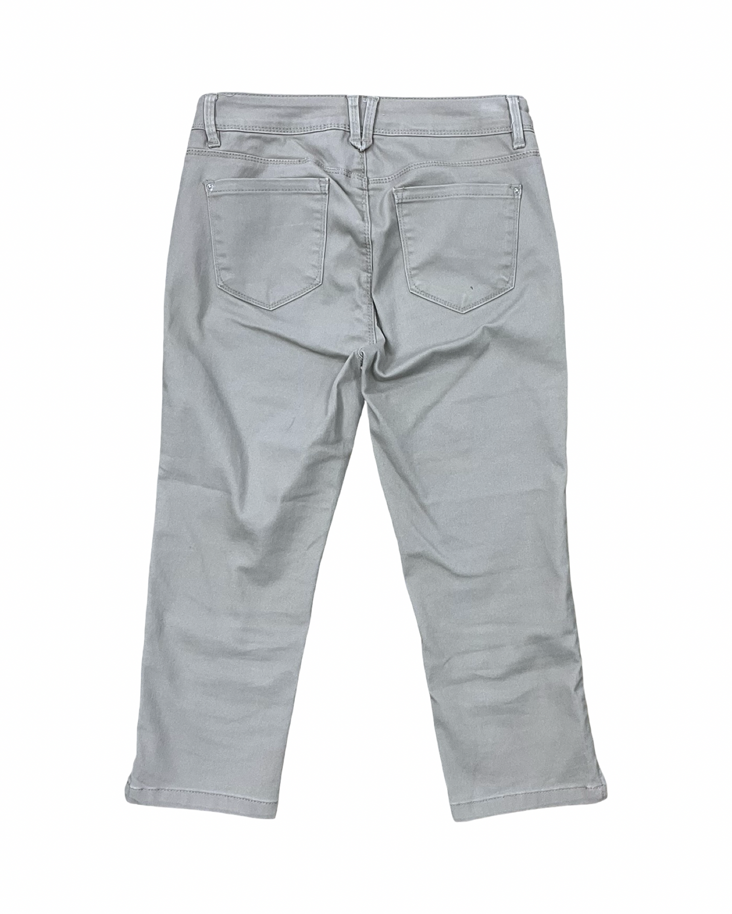 Pants Cropped By Curve Appeal In Tan, Size:4