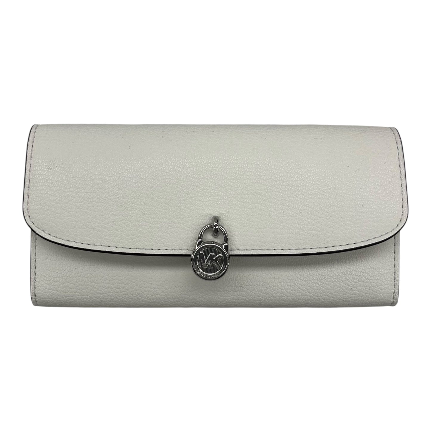 Wallet Designer By Michael Kors In White, Size:Large