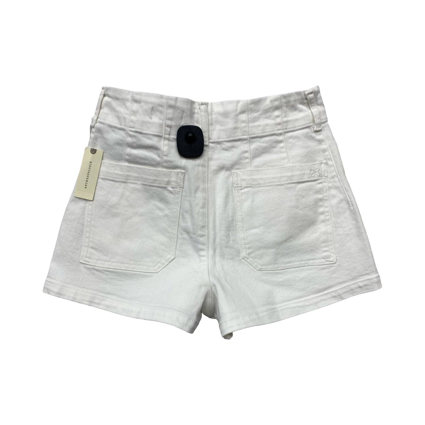 Shorts By Maeve In White Denim, Size:8