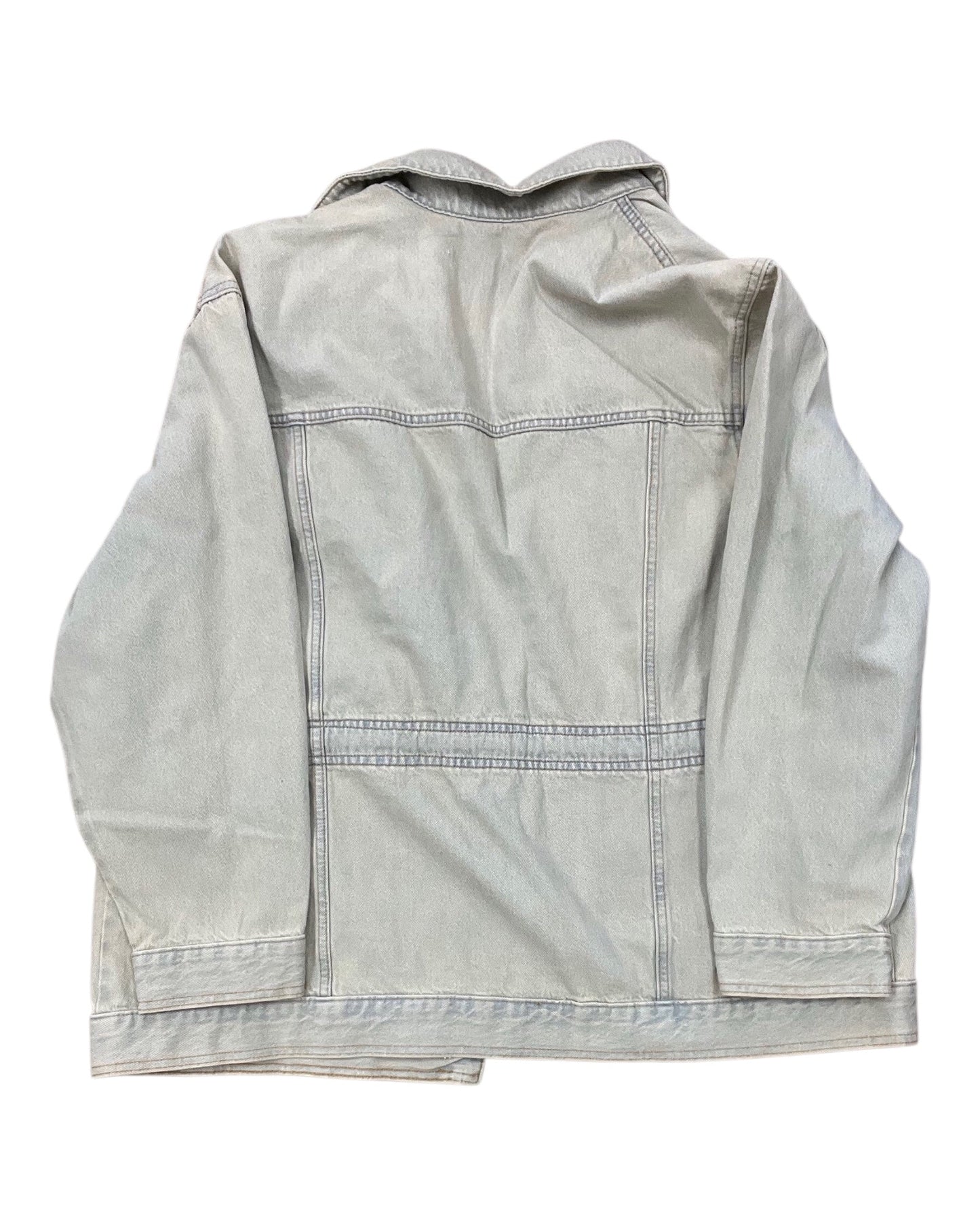 Jacket Denim By Universal Thread In Blue Denim, Size:Xl