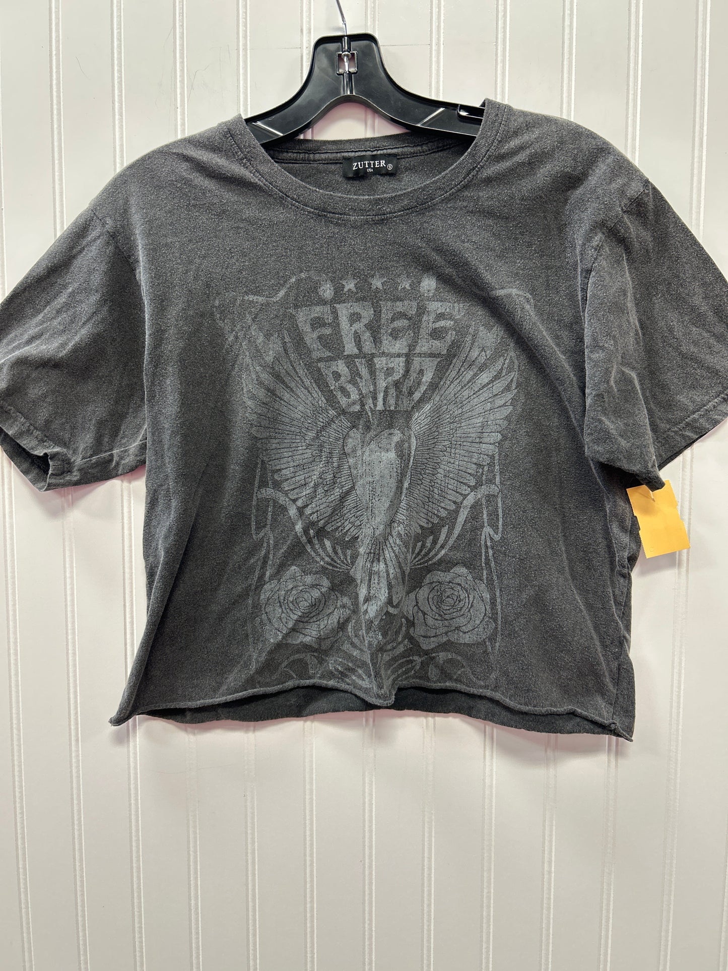 Top Ss By Zutter In Grey, Size:S