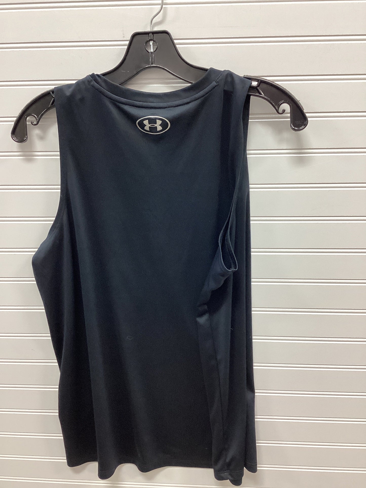 Athletic Tank Top By Under Armour In Black, Size:L