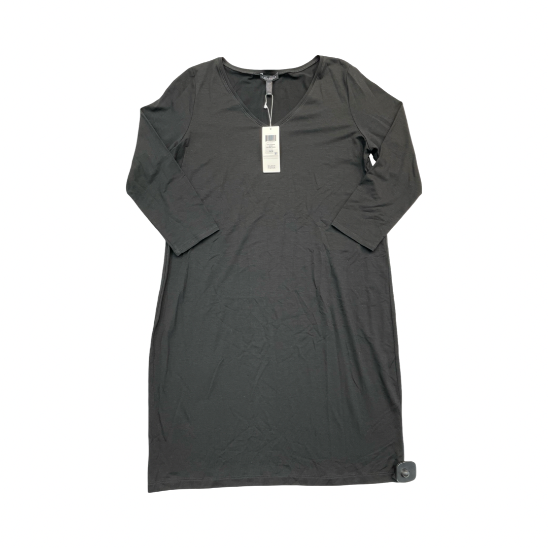 Dress Designer By Eileen Fisher In Black, Size:M