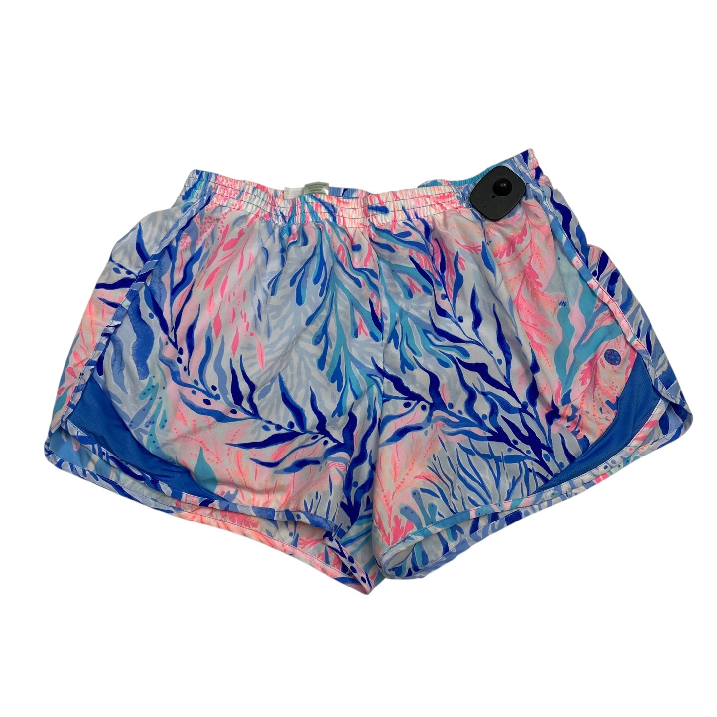 Shorts Designer By Lilly Pulitzer In Blue & Pink, Size:L