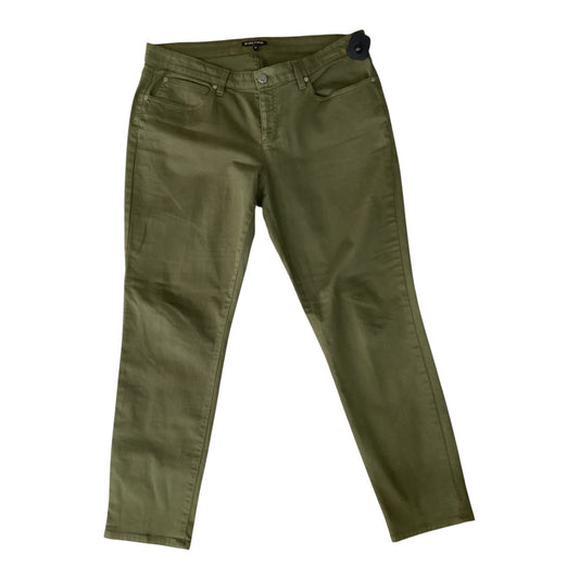 Jeans Straight By Eileen Fisher In Green, Size:10