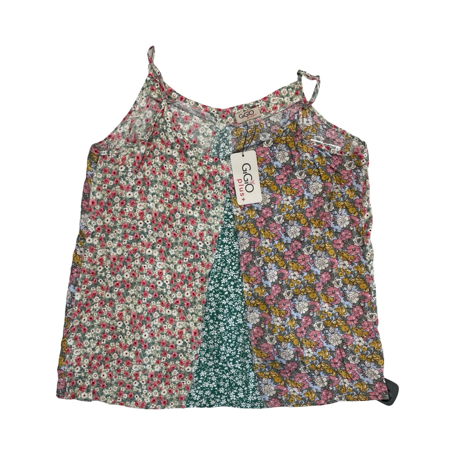 Top Sleeveless By Gigio In Multi, Size:Xl