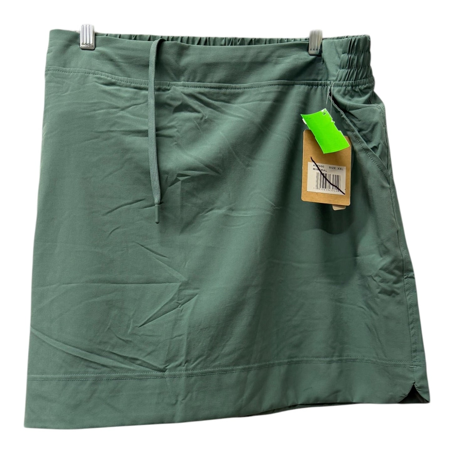 Athletic Skort By Cme In Green, Size:1X