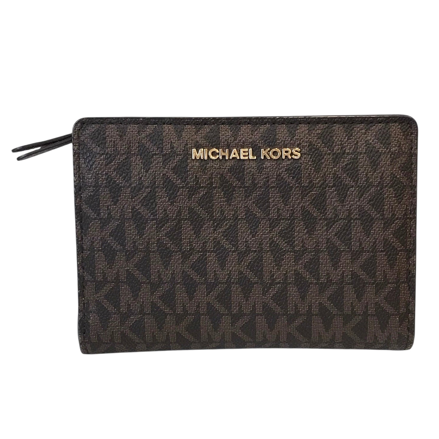 Wallet Designer By Michael Kors In Brown, Size:Medium