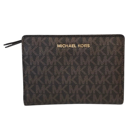 Wallet Designer By Michael Kors In Brown, Size:Medium