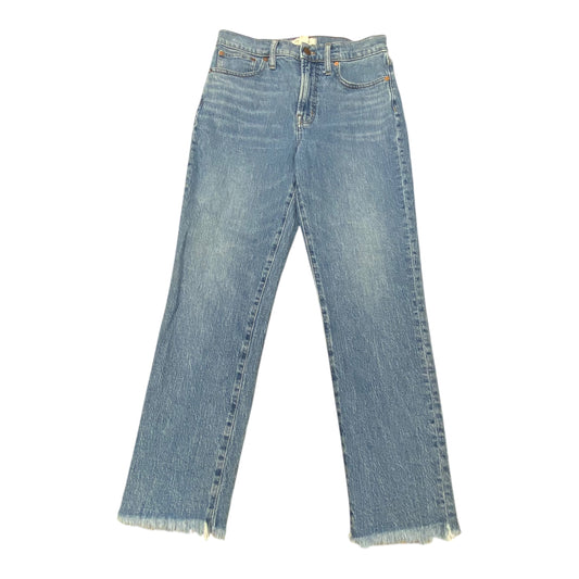 Jeans Straight By Madewell In Blue Denim, Size:6