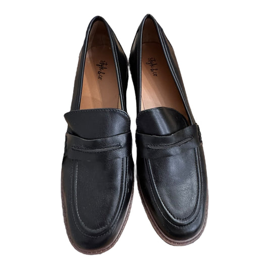 Shoes Flats By Style And Company In Black, Size:10