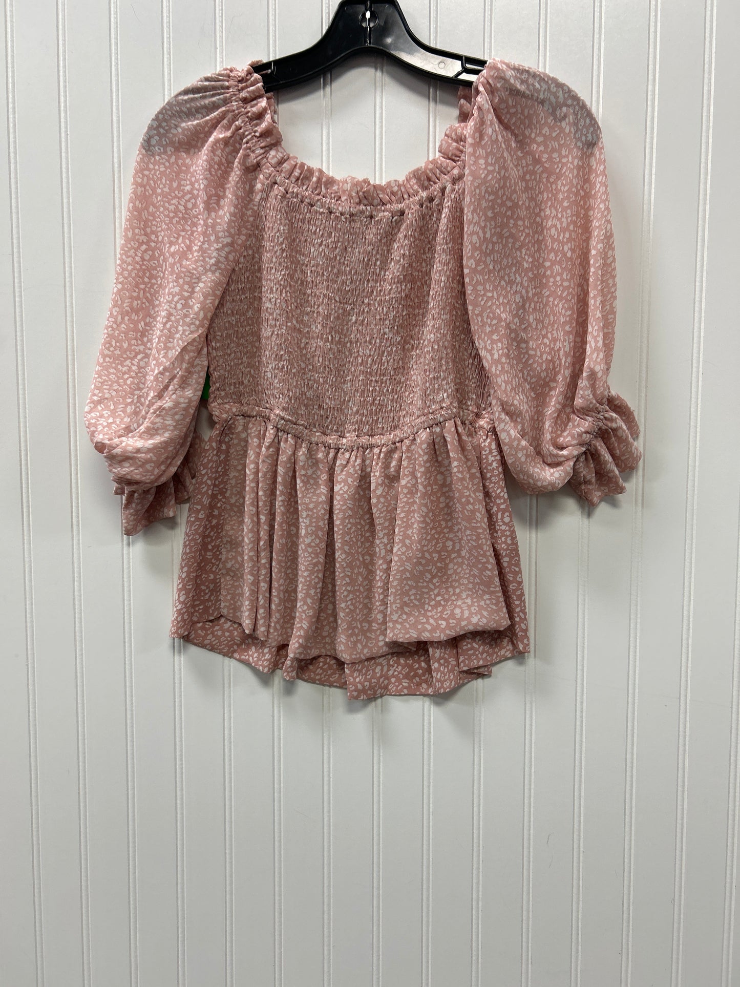 Top Ls By Bluivy In Pink, Size:S