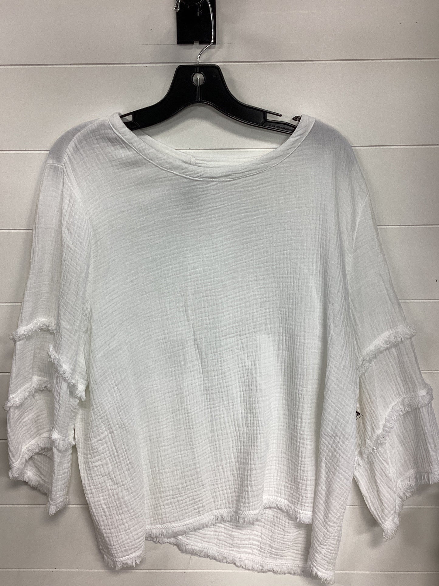 Top Ss By Joie In White, Size:1X
