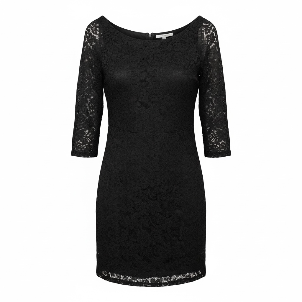 Dress Designer By Diane Von Furstenberg In Black, Size: S