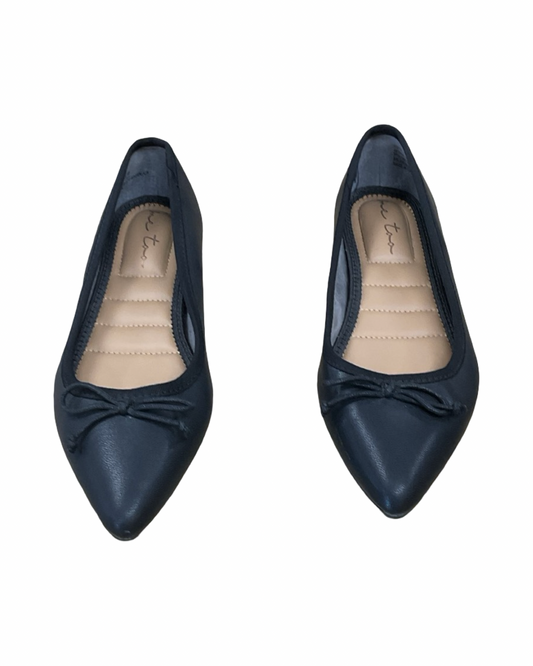 Shoes Flats By Me Too In Black, Size:6.5