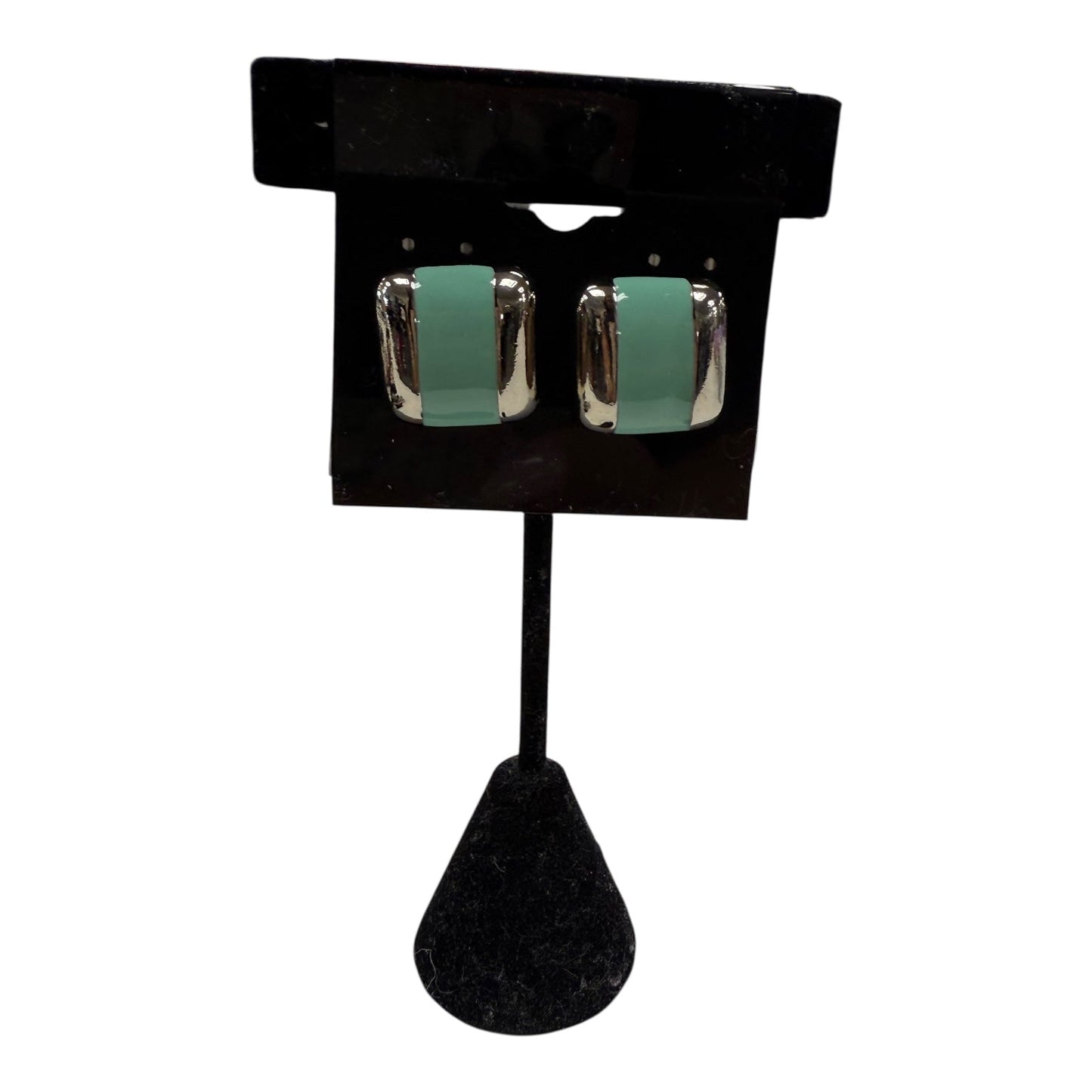 Earrings Stud  In Aqua