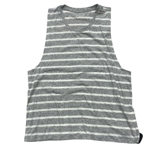 Top Sleeveless By J. Crew In Striped Pattern, Size:S