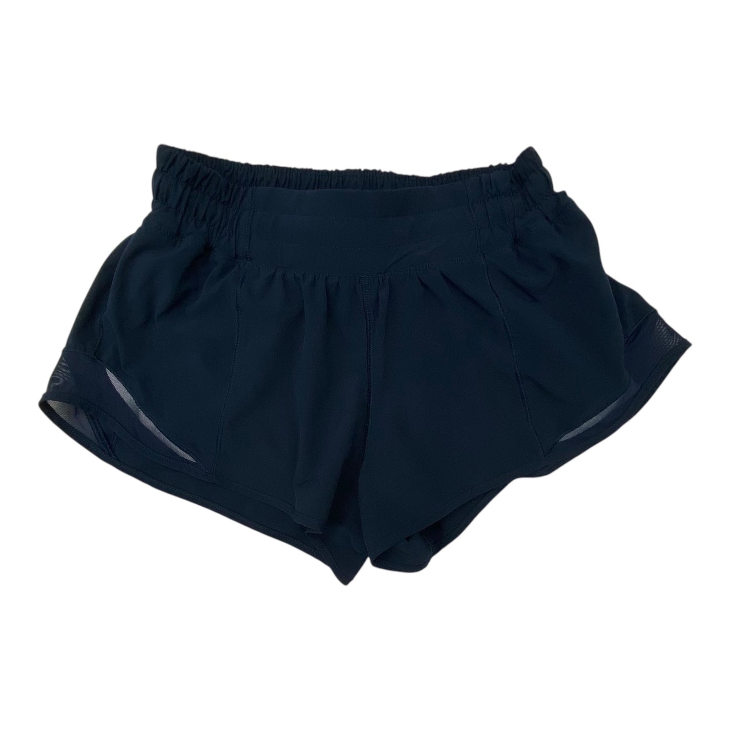 Athletic Shorts By Lululemon In Navy, Size:4