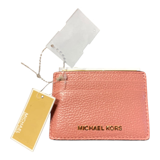 Wallet Designer By Michael Kors In Pink, Size:Small