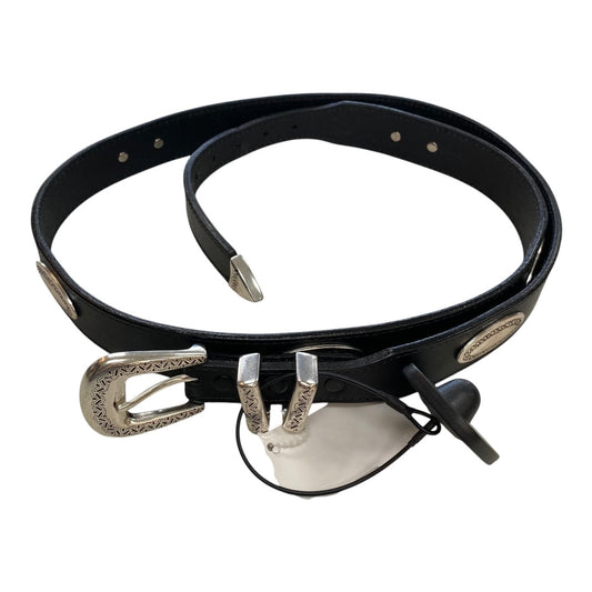 Belt Designer By Brighton In Black & Silver, Size:Xlarge
