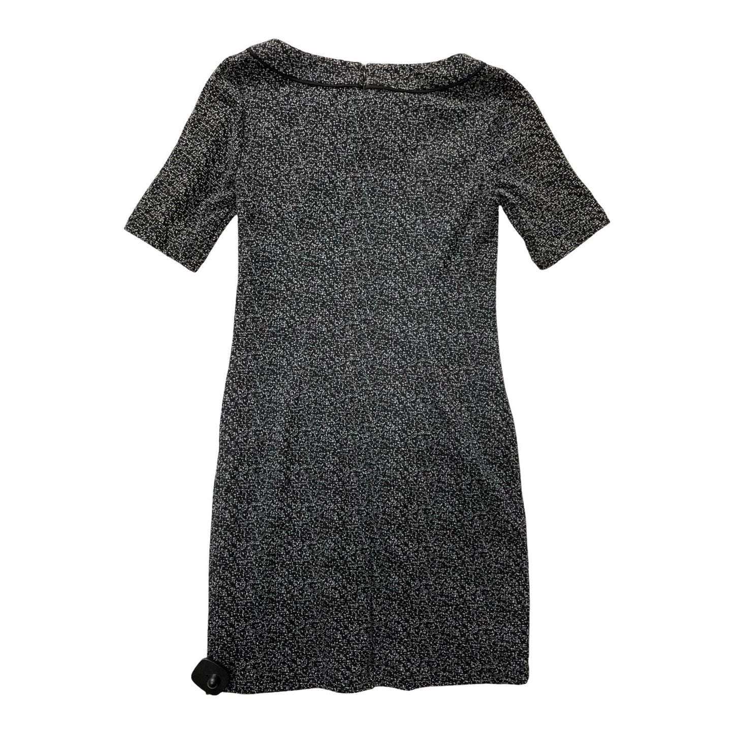 Dress Casual Midi By White House Black Market In Black & White, Size:4