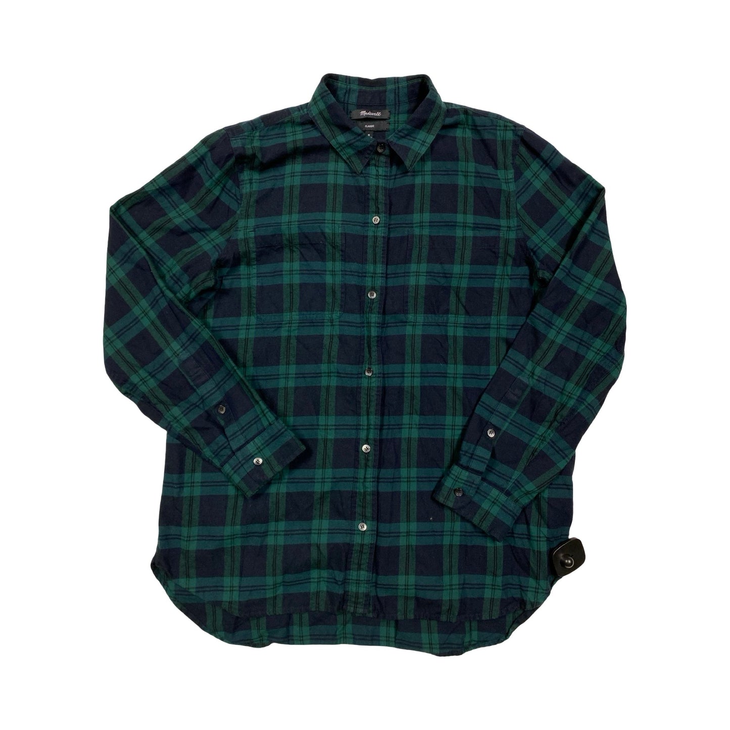 Top Ls By Madewell In Plaid Pattern, Size:M
