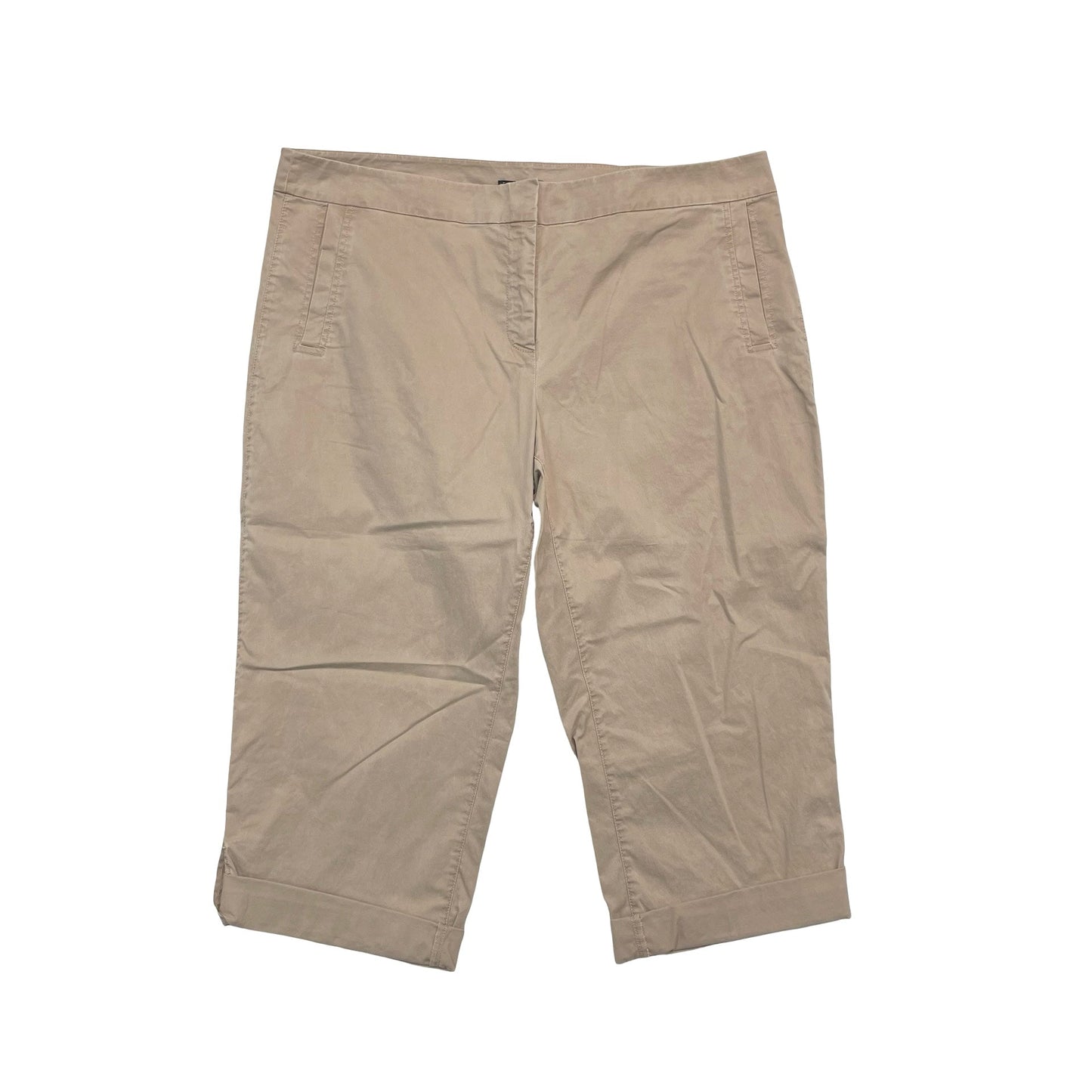Pants Designer By Eileen Fisher In Tan, Size:1X