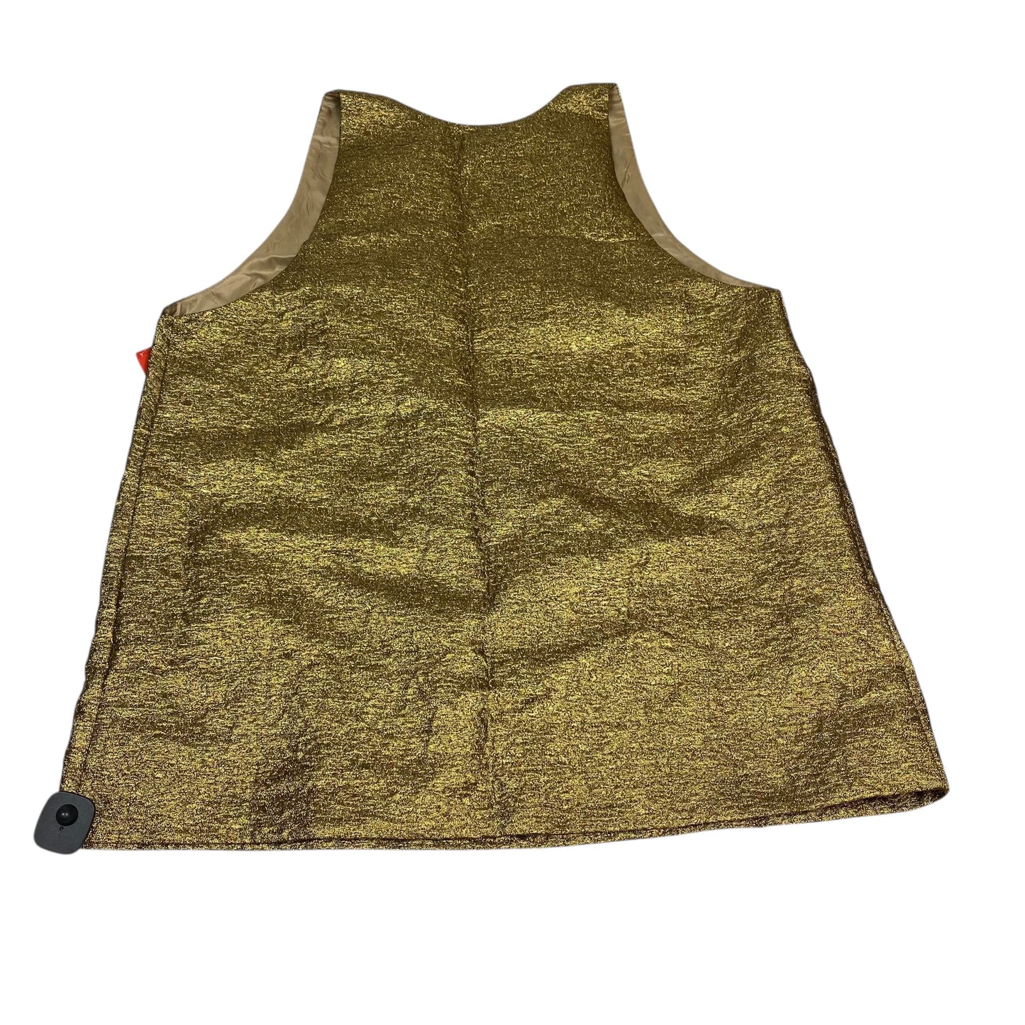 Dress Party Short By H&M In Gold, Size:Xxl