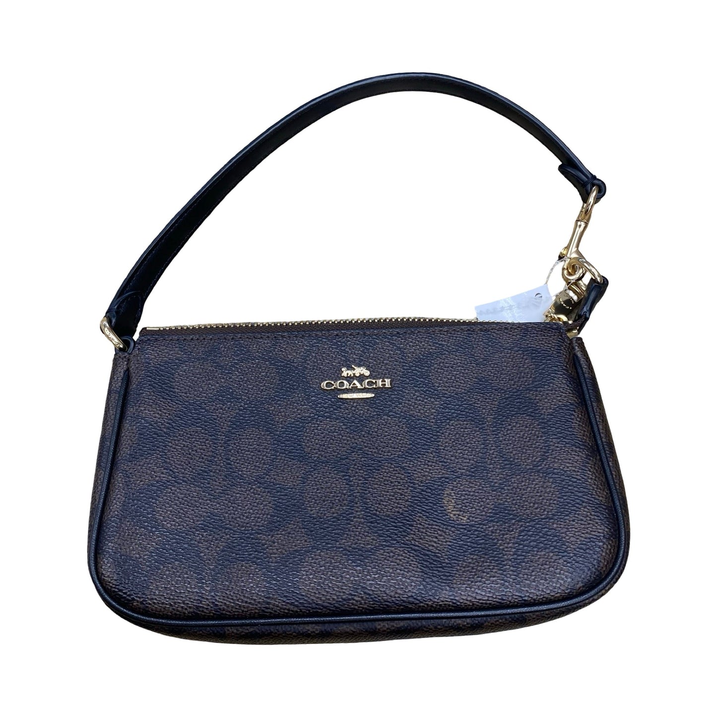 Handbag Designer By Coach In Brown, Size:Small