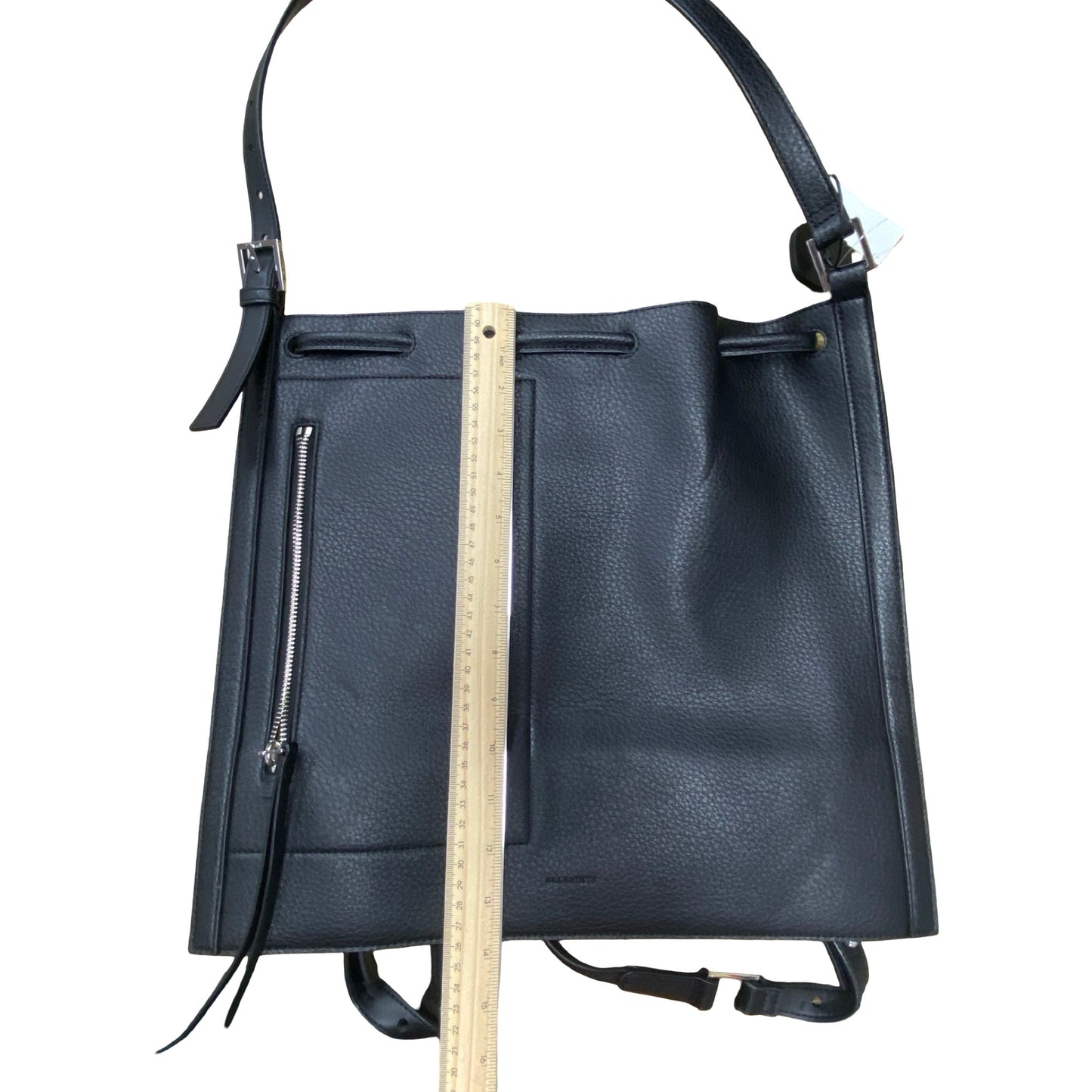 Handbag Designer By All Saints In Black, Size:Large