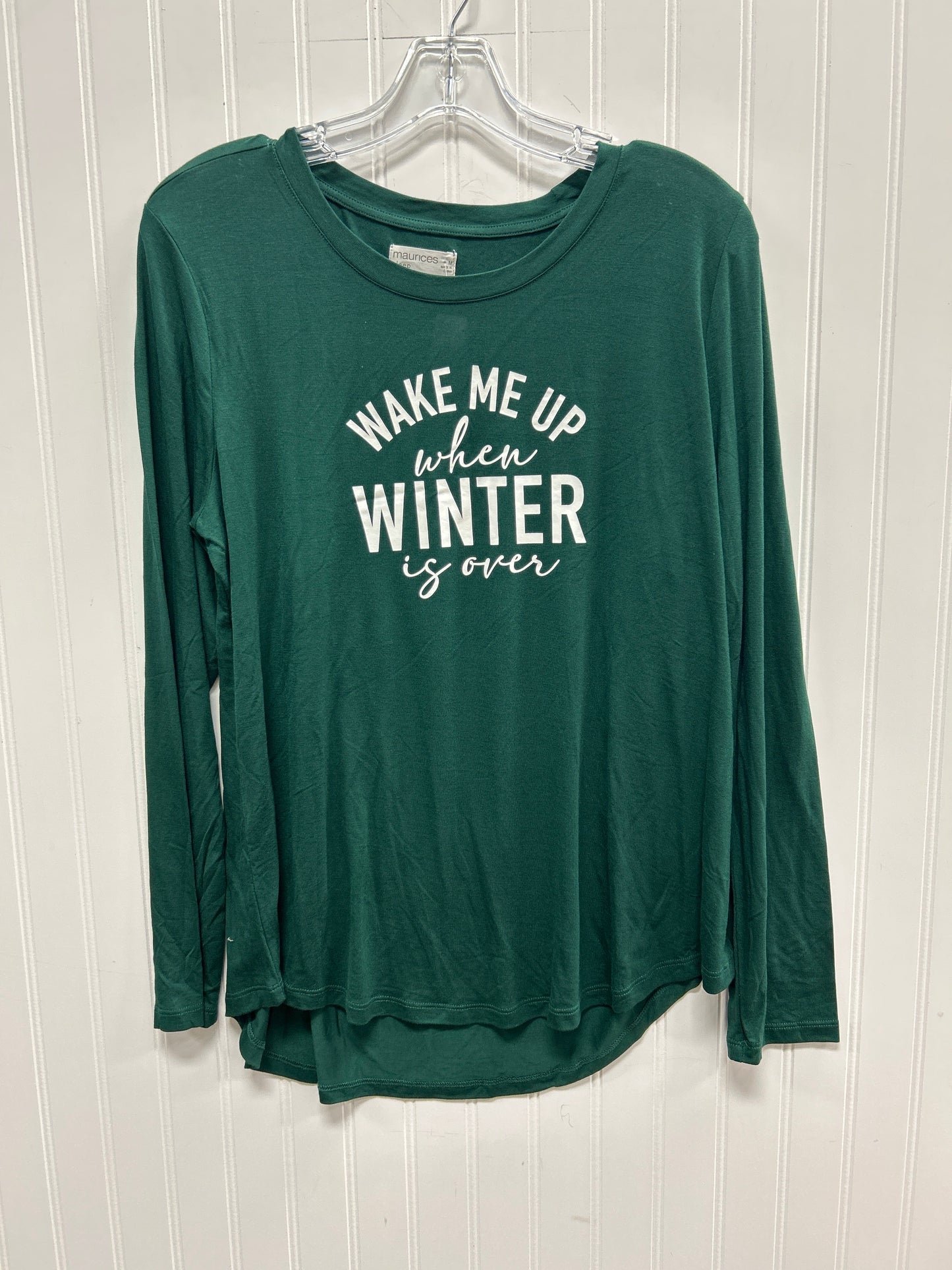 Pajamas 2Pc By Maurices In Green, Size:M
