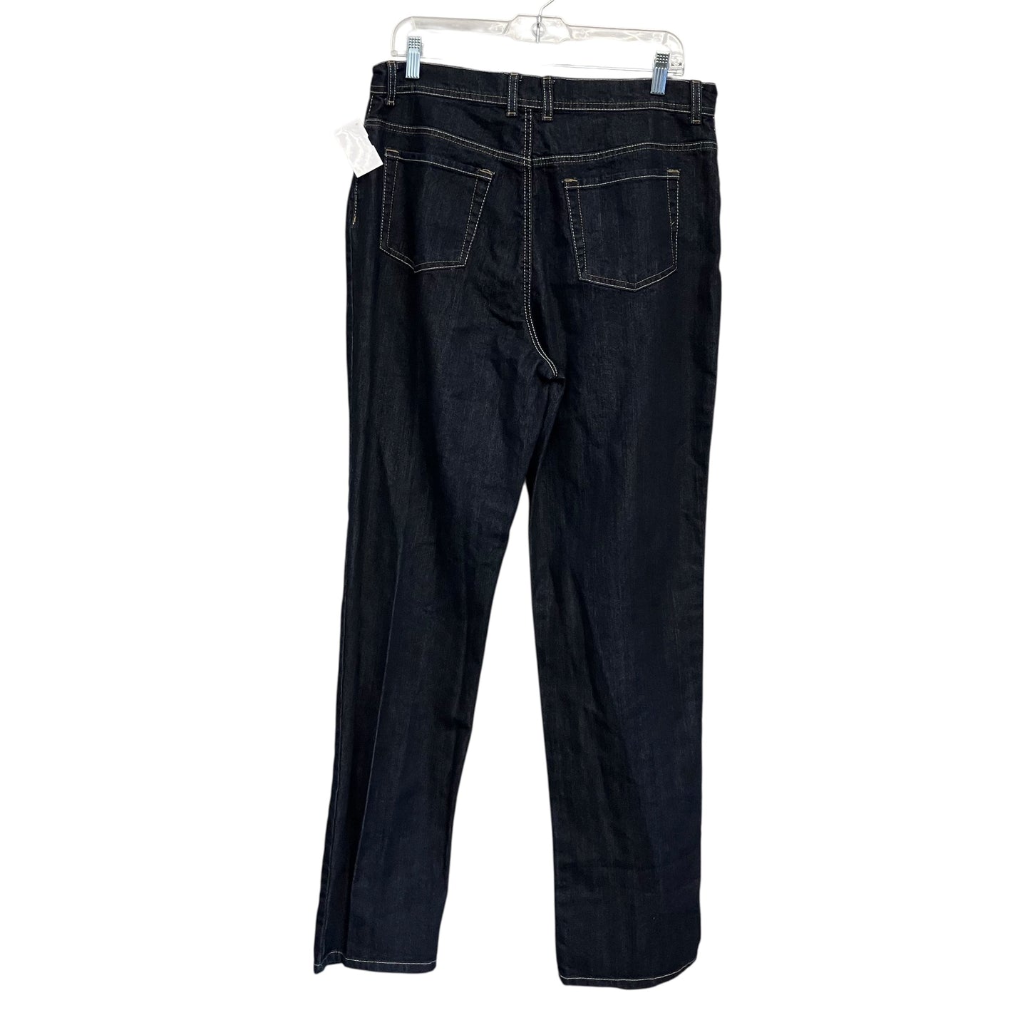 Jeans Boot Cut By Gloria Vanderbilt In Blue Denim, Size:14