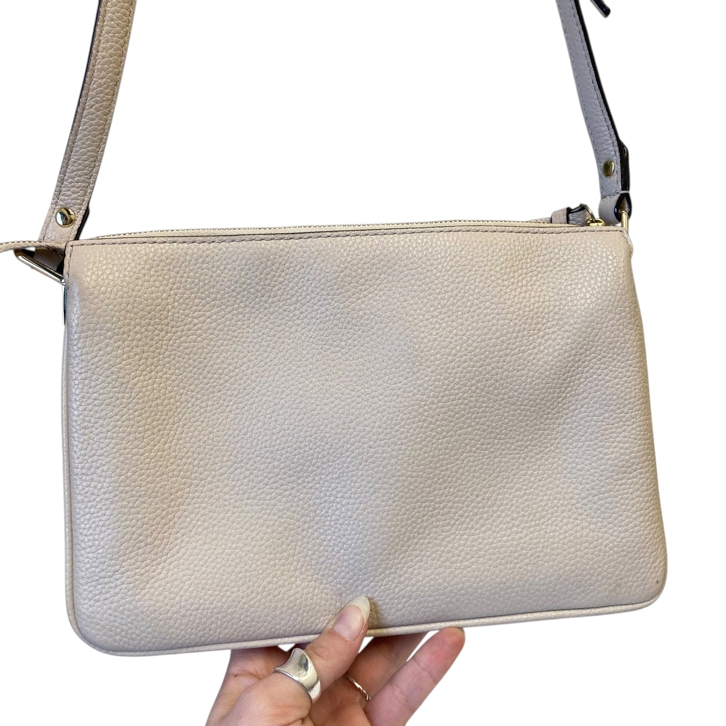 Crossbody Designer By Kate Spade In Cream, Size:Small