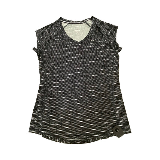 Athletic Top Ss By Nike Apparel In Polkadot Pattern, Size:M