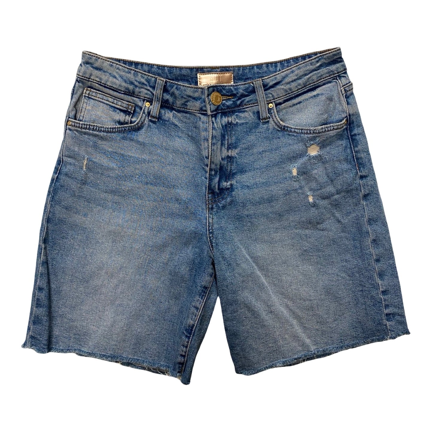 Shorts By Kut In Blue Denim, Size:4