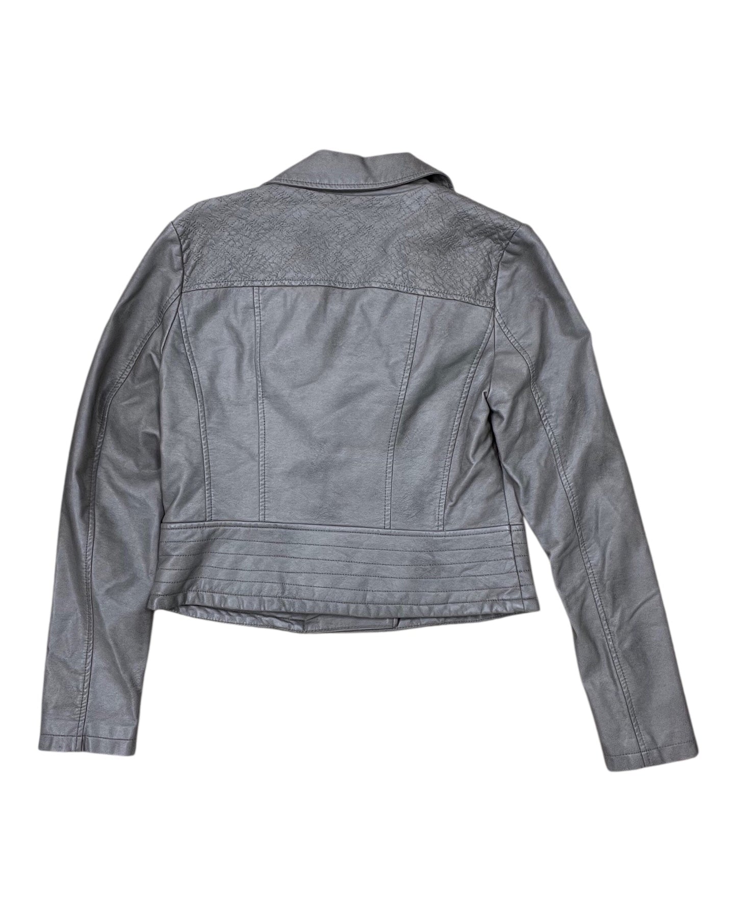 Jacket Moto By American Rag In Taupe, Size:M