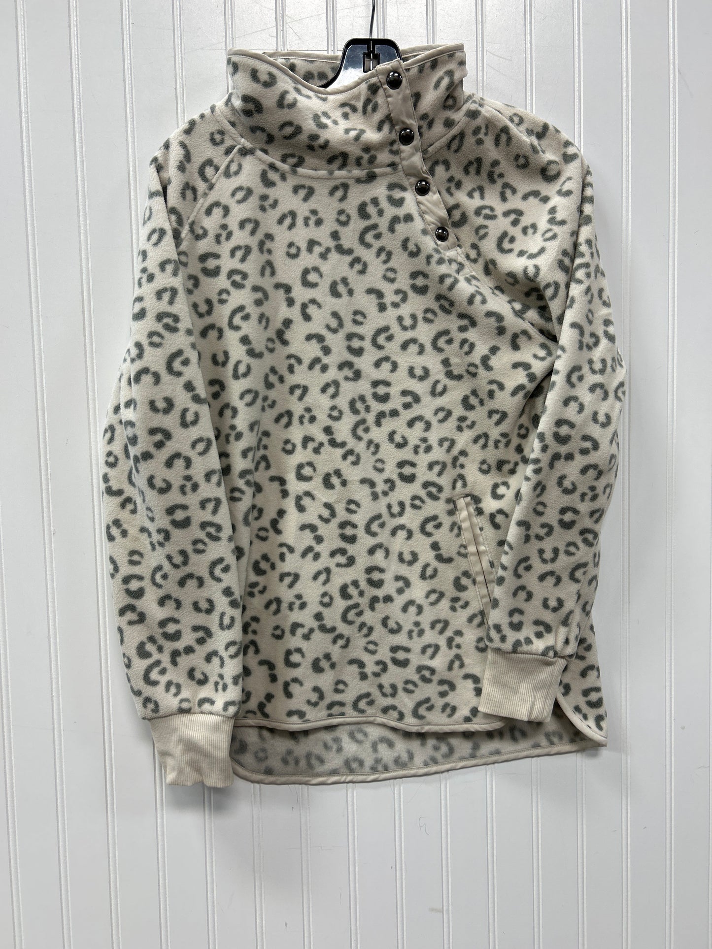 Athletic Fleece By Green Tea In White, Size:S